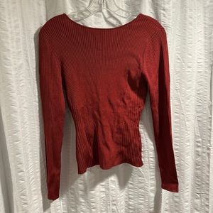 Ines Scoop Back Sweater
